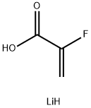 2-프로펜산,2-플루오로-,리튬염 구조식 이미지