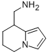 8-Indolizinemethanamine,5,6,7,8-tetrahydro-,(8R)-(9CI) Structure