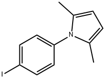 1-(4-요오도페닐)-2,5-디메틸-1H-피롤 구조식 이미지