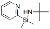 Silanamine, N-(1,1-dimethylethyl)-1,1-dimethyl-1-(2-pyridinyl)- (9CI) 구조식 이미지