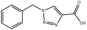 1-BENZYL-1H-1,2,3-TRIAZOLE-4-CARBOXYLIC ACID 구조식 이미지