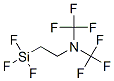 N,N-Bis(trifluoromethyl)-2-(trifluorosilyl)ethanamine Structure