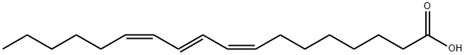 8(Z),10(E),12(Z)-OCTADECATRIENOIC ACID Structure