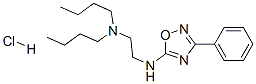 N,N-디부틸-N'-(3-페닐-1,2,4-옥사디아졸-5-일)에틸렌디아민염산염 구조식 이미지