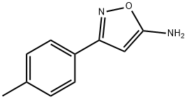 3-(4-METHYLPHENYL)ISOXAZOL-5-AMINE Structure