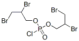 bis(2,3-dibromopropyl) chlorophosphate Structure