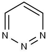 1,2,3-Triazine Structure