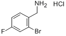 2-브로모-4-플루오로벤질라임하이드로클로라이드 구조식 이미지