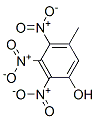 5-methyl-2,3,4-trinitro-phenol Structure