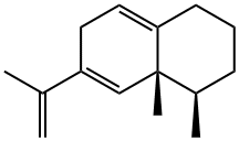 (1R,8aR)-1,2,3,4,6,8a-Hexahydro-1,8a-dimethyl-7-(1-methyleneethyl)naphthalene 구조식 이미지