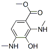2,4-비스(메틸아미노)3-히드록시벤조산메틸에스테르 구조식 이미지