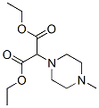 디에틸2-(4-메틸피페라진-1-일)프로판디오에이트 구조식 이미지