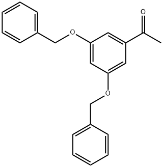 3,5-Dibenzyloxyacetophenone 구조식 이미지