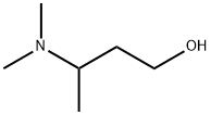 3-(dimethylamino)butan-1-ol Structure