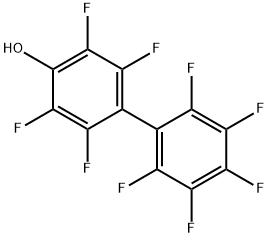 2,3,5,6-TETRAFLUORO-4-(PENTAFLUOROPHENYL)PHENOL Structure