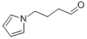 1H-Pyrrole-1-butanal(9CI) Structure