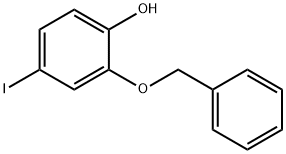 4-Iodo-2-(phenylMethoxy)phenol Structure