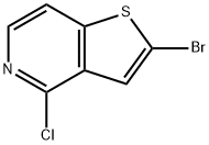 2-브로모-4-클로로티에노[3,2-C]피리딘 구조식 이미지
