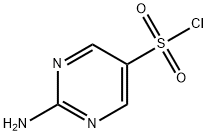 2-Aminopyrimidine-5-sulfonyl chloride Structure