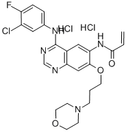 Canertinib dihydrochloride 구조식 이미지