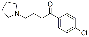 1-(4-chlorophenyl)-4-pyrrolidin-1-yl-butan-1-one 구조식 이미지