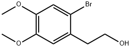 2-(2-broMo-4,5-디메톡시페닐)에틸알코올 구조식 이미지