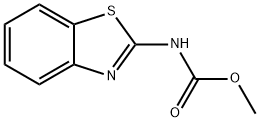 카르밤산,2-벤조티아졸릴-,메틸에스테르(9CI) 구조식 이미지