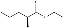 ETHYL 2-METHYLPENTANOATE 구조식 이미지