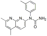 Urea, N-(5,7-dimethyl-1,8-naphthyridin-2-yl)-N-(3-methylphenyl)- (9CI) 구조식 이미지