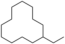 에틸시클로도데칸 구조식 이미지