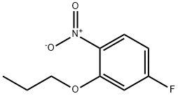 4-Fluoro-1-nitro-2-propoxybenzene Structure