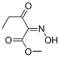 Pentanoic acid, 2-(hydroxyimino)-3-oxo-, methyl ester, (2Z)- (9CI) Structure