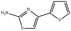 4-THIOPHEN-2-YL-THIAZOL-2-YLAMINE Structure