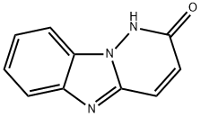 피리다지노[1,6-a]벤즈이미다졸-2-올(8CI) 구조식 이미지
