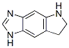 Pyrrolo[2,3-f]benzimidazole, 1,5,6,7-tetrahydro- (8CI) Structure