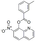 m-Toluic acid 7-nitro-8-quinolyl ester Structure