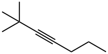 2,2-Dimethyl-3-heptyne Structure