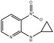 N2-CYCLOPROPYL-3-NITROPYRIDIN-2-AMINE Structure