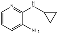 N2-CYCLOPROPYL-2,3-피리딘다이아민 구조식 이미지