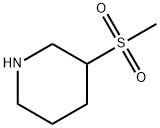 3-메탄설포닐-피페리딘 구조식 이미지
