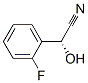 Benzeneacetonitrile, 2-fluoro-alpha-hydroxy-, (alphaR)- (9CI) Structure