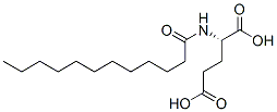 N-dodecanoylglutamic acid Structure