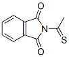 1H-Isoindole-1,3(2H)-dione,  2-(1-thioxoethyl)- 구조식 이미지