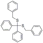 1,1'-[비스[(페닐메틸)티오]메틸렌]비스벤젠 구조식 이미지