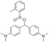 비스[p-(디메틸아미노)페닐]메틸톨루엔설피네이트 구조식 이미지