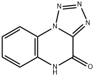 Tetrazolo[1,5-a]quinoxalin-4(5H)-one (8CI,9CI) 구조식 이미지