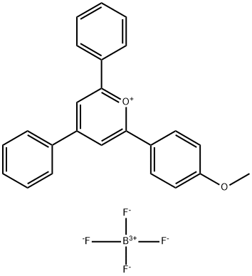 2-(4-METHOXYPHENYL)-4,6-DIPHENYLPYRYLIUM TETRAFLUOROBORATE Structure
