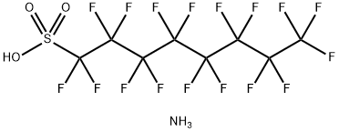 Ammonium perfluorooctanesulfonate Structure