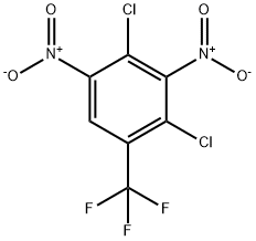 2,4-Dichloro-3,5-dinitrobenzotrifluoride 구조식 이미지