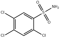 2,4,5-Trichlorobenzenesulfonamide структурированное изображение